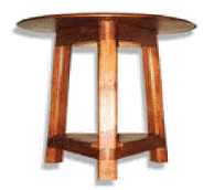 hand crafted furniture cricket tables